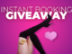 Instant Booking Giveaway