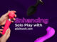 Image of three sex toys on dark purple background. Text in the middle of the image displays the AdultWork.com blog title.