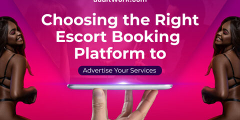 Image displaying the blog title being projected from a mobile phone onto a pink background.