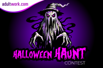 The image promotes the Halloween Contest that takes place on Twitter