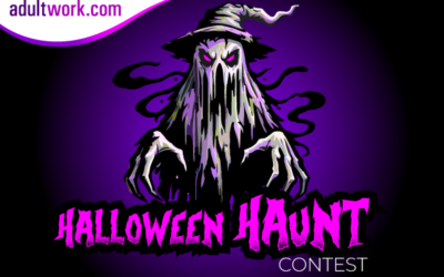 The image promotes the Halloween Contest that takes place on Twitter