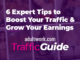 6 Tips to Boost your Traffic